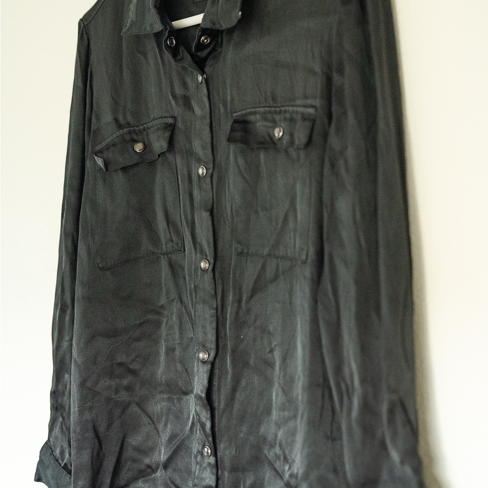 Liverpool Black Button Down Shirt